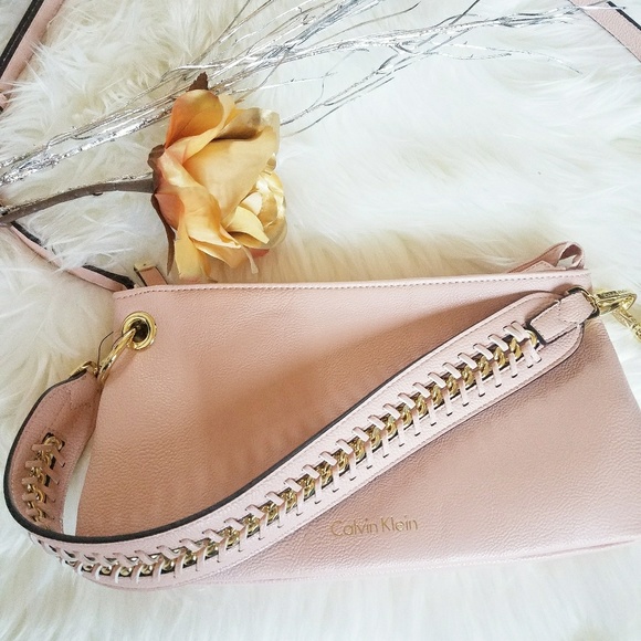 Calvin Klein Handbags - Calvin Klein Blush Pink Crossbody bag/Handbag